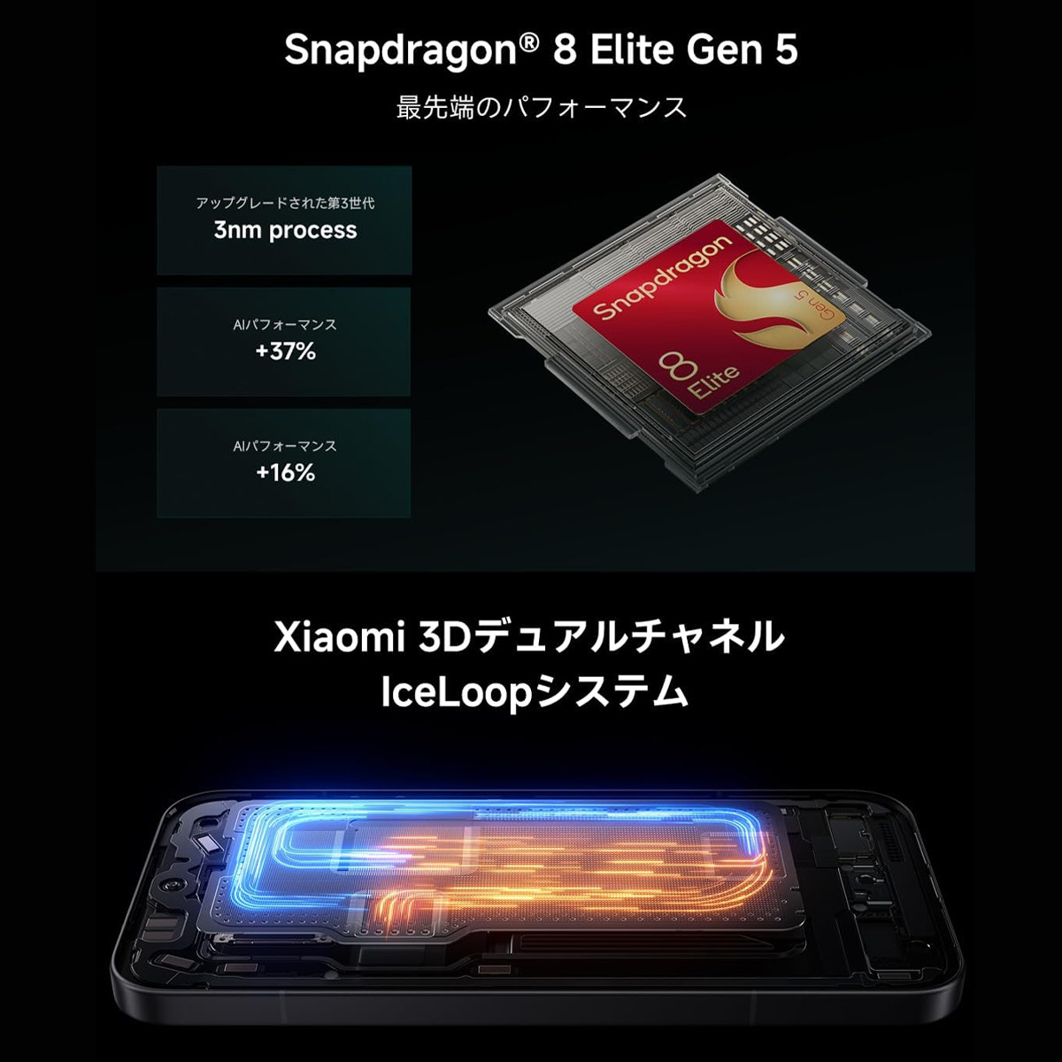Xiaomi 17 12GB+512GB SIMフリー Snapdragon 8 Elite Gen 5 6.3インチ小型画面 5000万画素 ライカトリプルカメラ  docomo/au/SoftBank/Rakuten Mobile回線対応